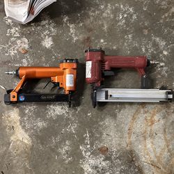 Pneumatic, Nailer, And Stapler