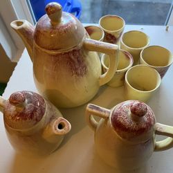 Antique Early American Tea Set