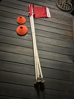 Soccer Corner Flag Set of 4 with Spike
