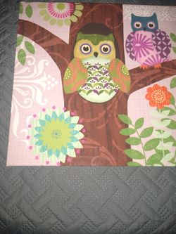 Owl Painting On Canvas