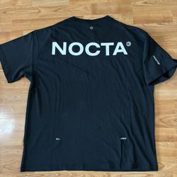 Nocta Nike black t-shirt with white NOCTA logo, size XL #nocta #nike Drake OVO 