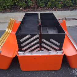 UMCO Plastech USA 1970 EMT Fiberglass Tackle Box Large Sized * Never Used *
