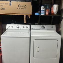 Washer and Dryer