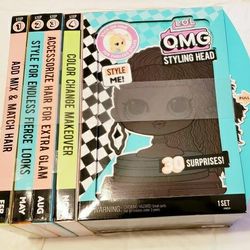 L.O.L. Surprise! O.M.G. Styling Head Neonlicious NEW $30