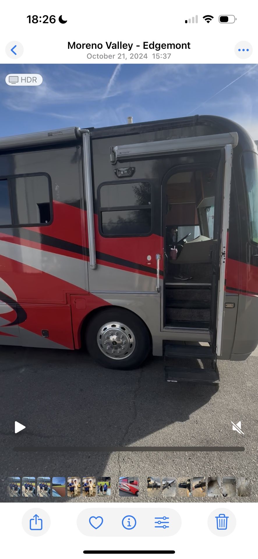 Clean Low Miles Motor Home Diesel 400 Cat