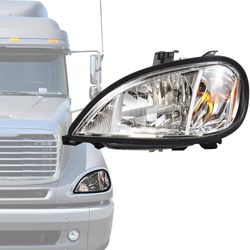 Headlights Replacement for 1(contact info removed) Freightliner Columbia Headlight Columbia HeadLights (Left)