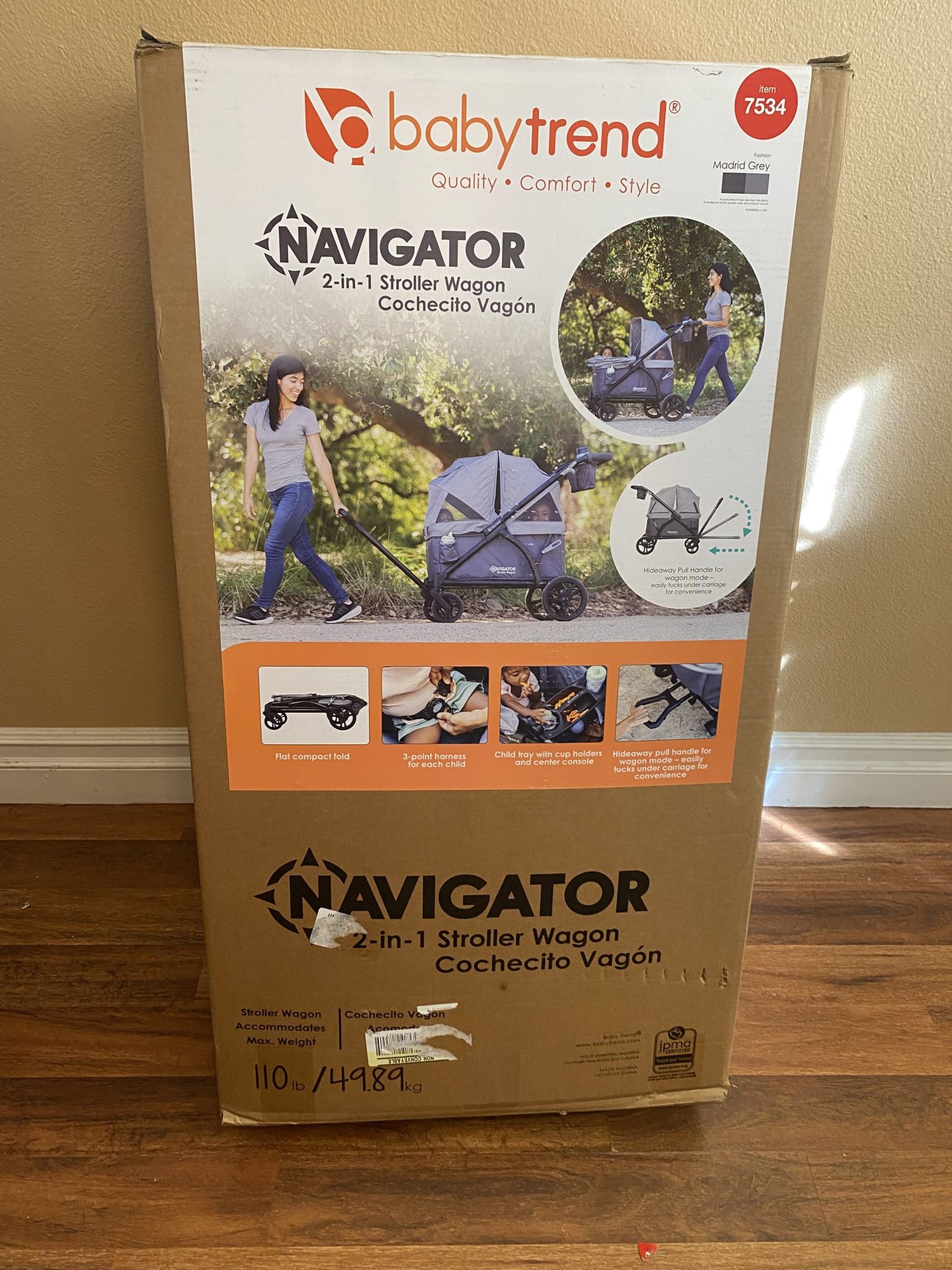 BABY TREND STROLLER AND WAGON BRAND NEW FOR TWO KIDS