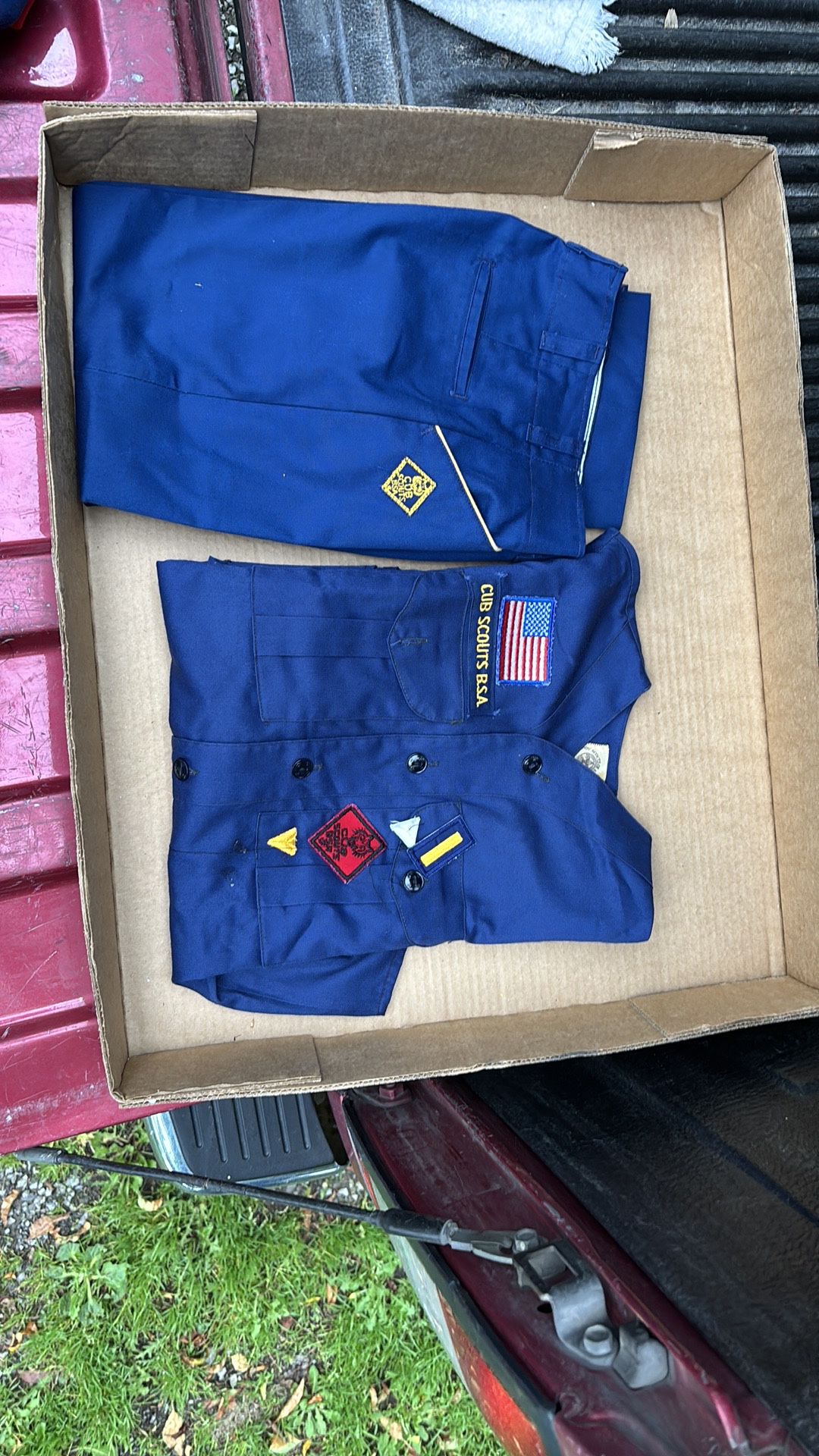 Vintage Cub Scouts, BSA uniform # 1.