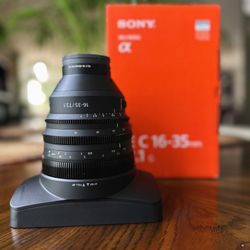 Sony FE C 16-35mm T3.1 G Full-frame Wide-angle Power Zoom Cinema Lens