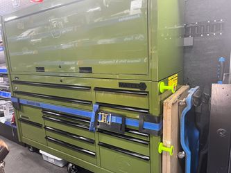New!! Matco triple bay toolbox with hutch