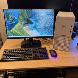 FAST Gaming PC SETUP / Intel Core i5 10400 (12-Threads) CPU / 16GB DDR4 RAM / GTX 1650 SUPER GPU / 256GB NVME SSD + 1TB HDD / 24” 75Hz Monitor / ⌨️ 🖱