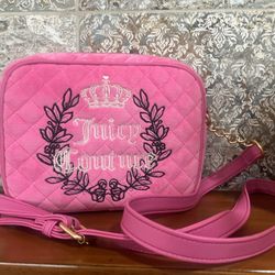 NWT Juicy Couture Royal Couture Crossbody Juicy Pink