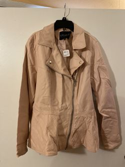 NEW Forever 21 Leather-like jacket (size 2x): $18