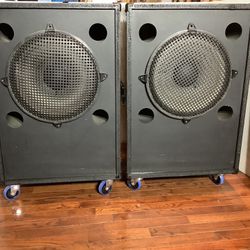 jBL Professional 4ohm Subs,model 4507, In Excellent Condition,HARD  Bass!!!!