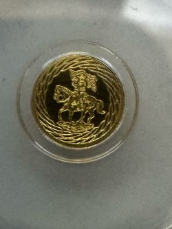 GOLD 24k - Cowboy Coin-1/500th ICG MS70