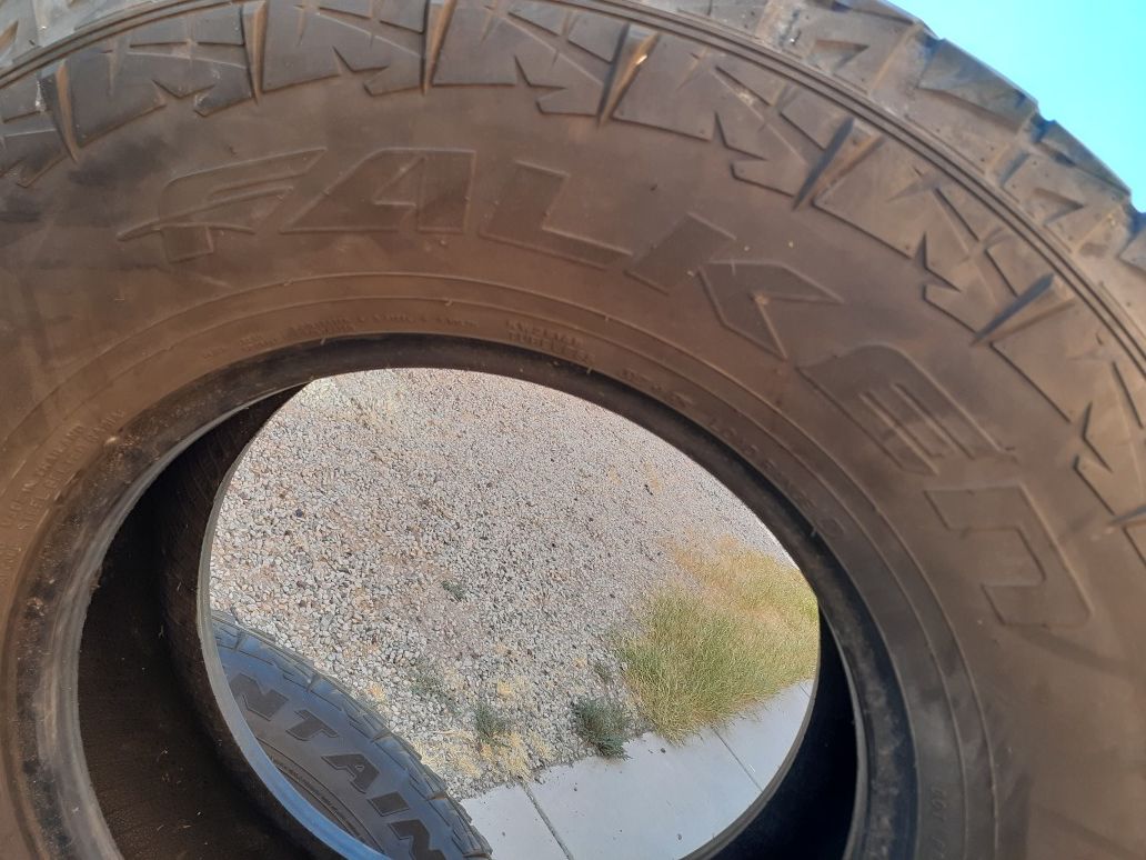 Lt 315/70/r17 Falken Rocky Mountain tires! for Sale in Las Vegas, NV OfferUp