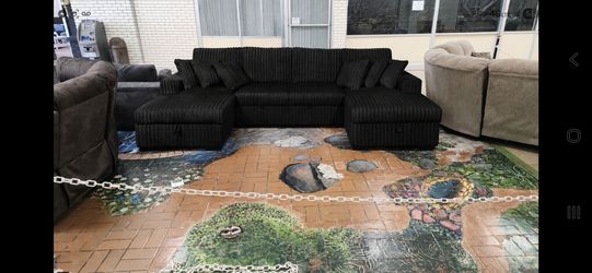 Sectional, 2 chaises