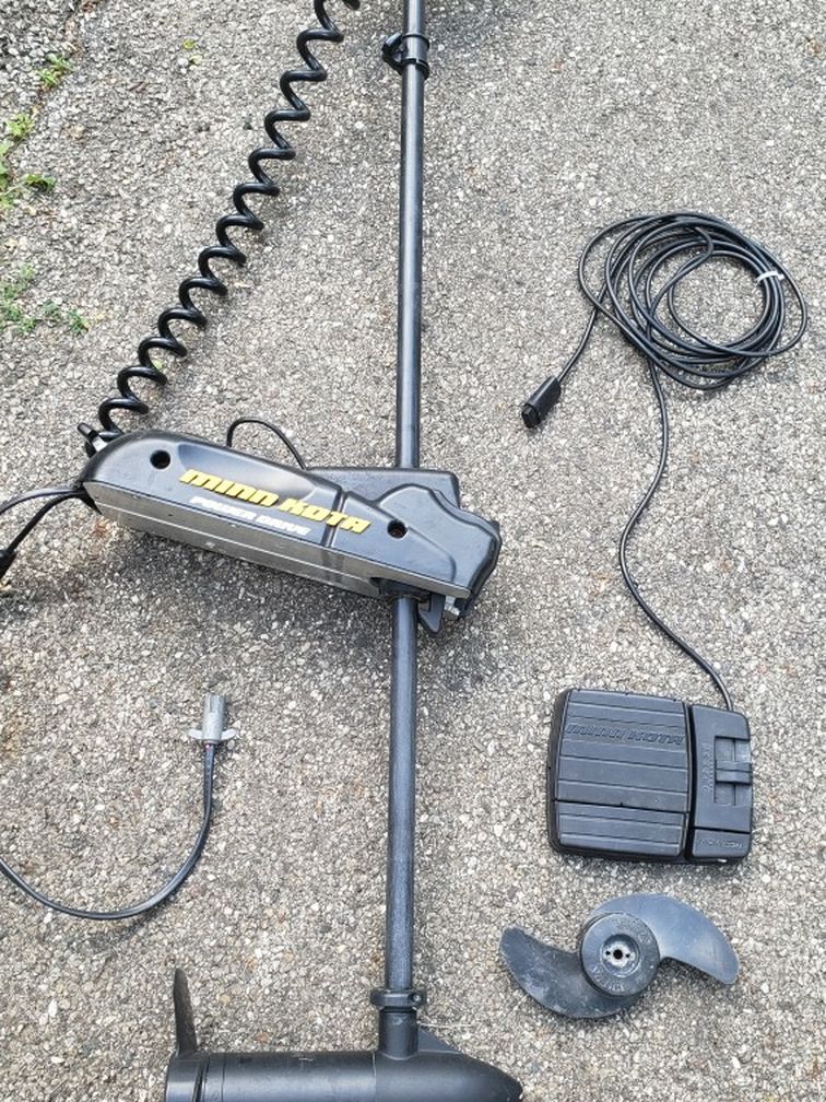 Minn Kota Power Drive Trolling Motor Foot Pedal 40 Lbs Thrust