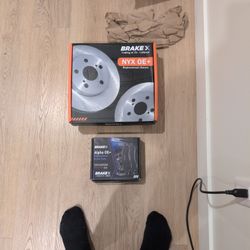 Brand-new Rotors And Brakes Pads