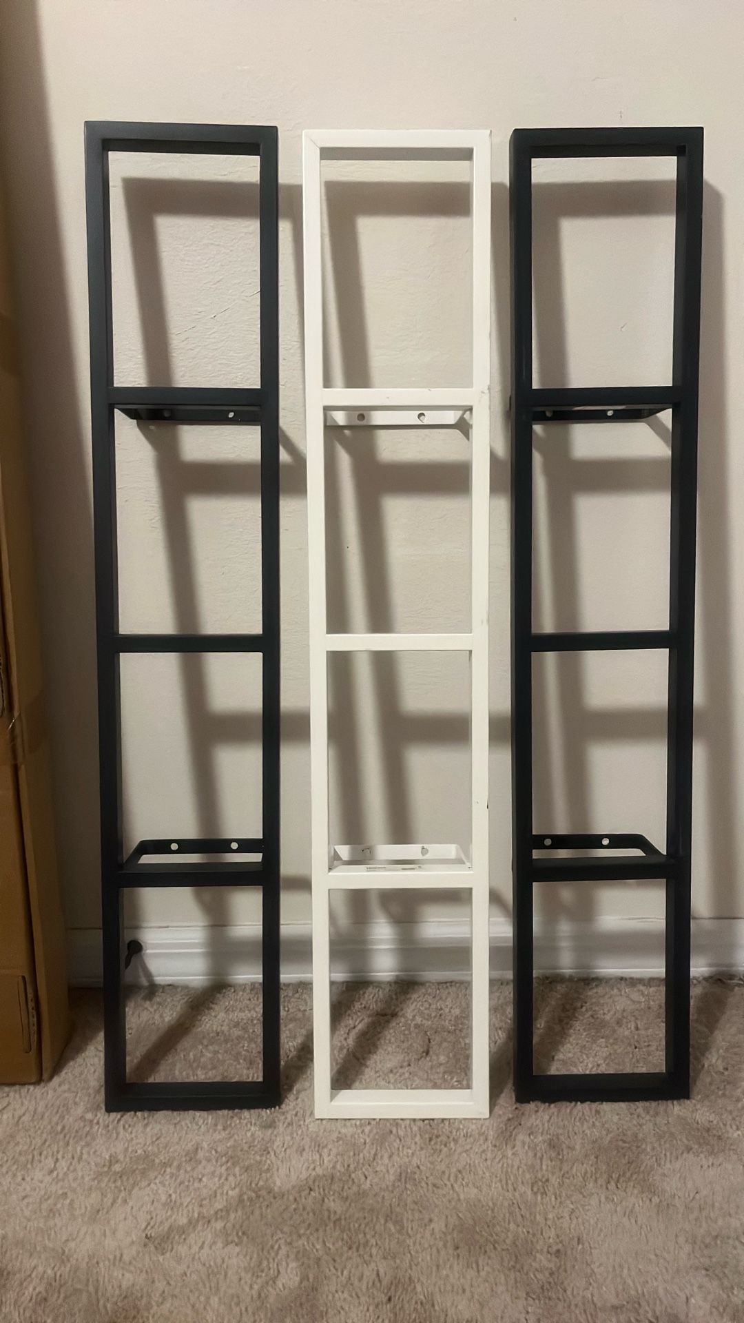 Ikea Lerberg Wall Mounted Dvd/book Shelves