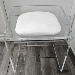 Acrylic Vanity Chair