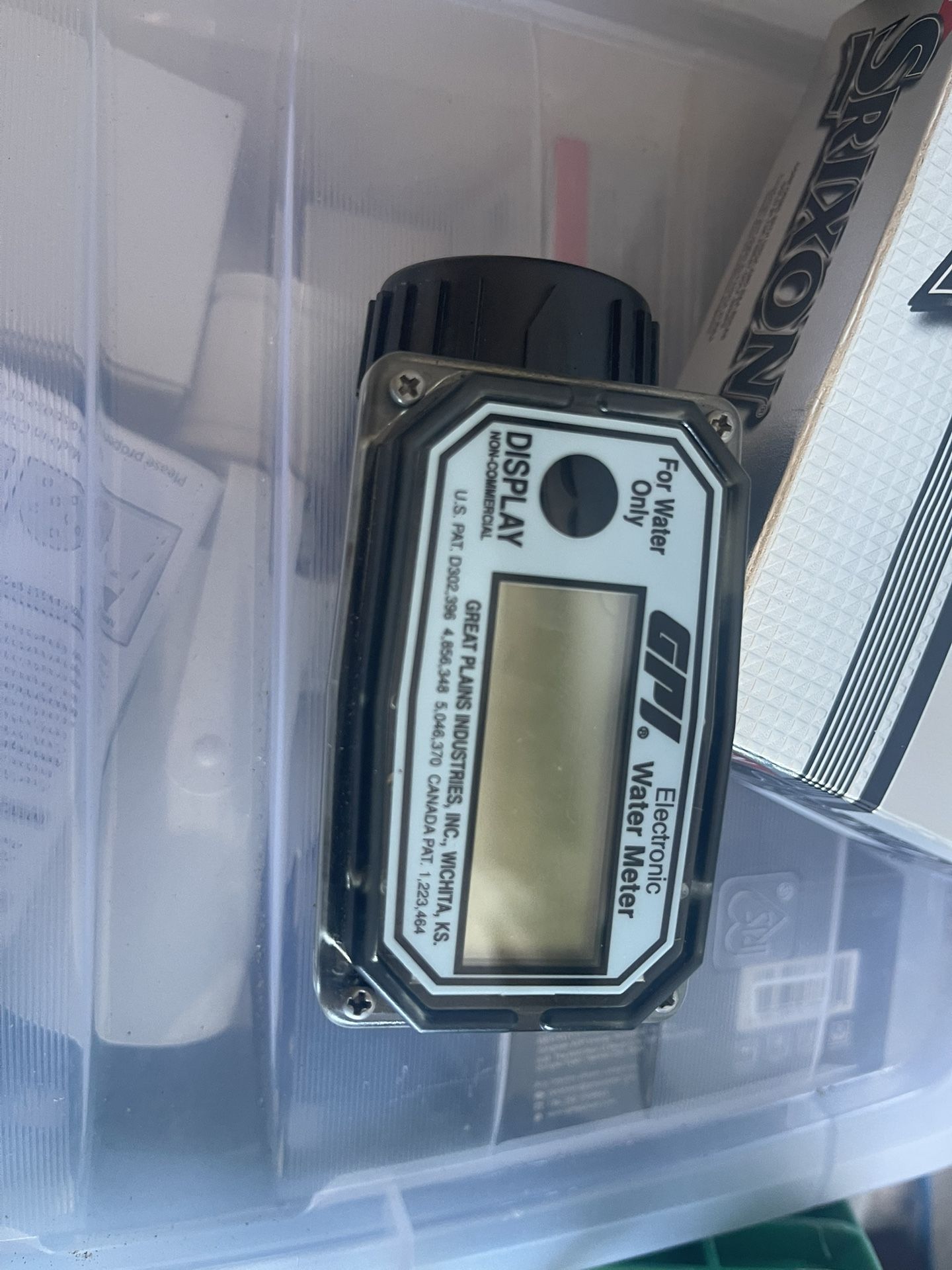 Brand New Gpi electronic, digital flowmeter