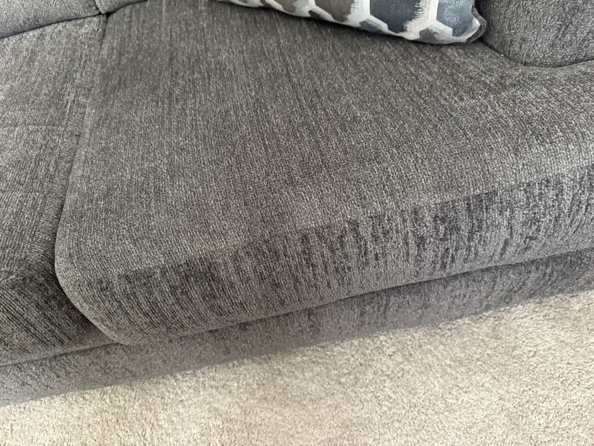 Loveseat With Pillows