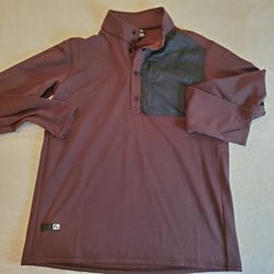 Flylow Pullover 3 Button Men's Size Large 