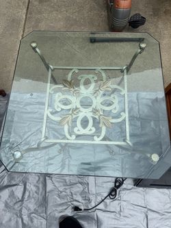 Glass table