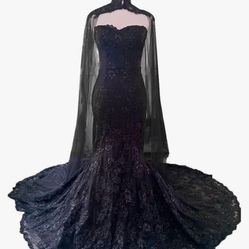 Black Wedding Dress 