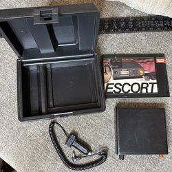 Vintage Escort Radar Detector Cincinnati Microwave w Case