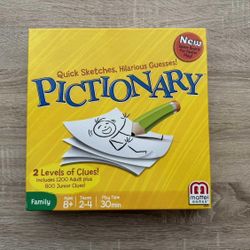 Pictionary Family (Adult + Junior Clues 