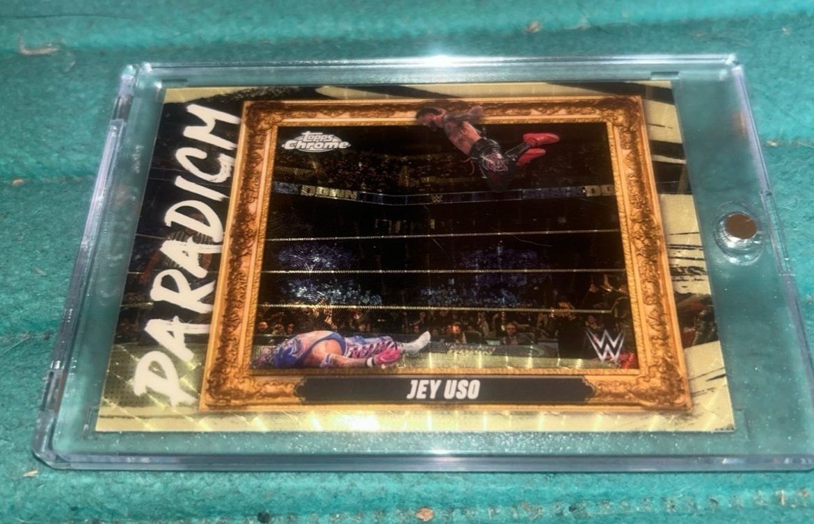 JEY USO 1/1 SUPERFRACTOR 2025 TOPPS CHROME $$$
