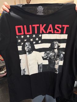 Outkast Graphic T-shirts size X-Large bundle 4 shirt, shirts, all brand, new and plastic take all for 60$$
