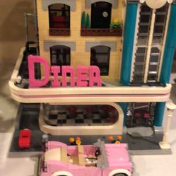 Lego Dinner With Car 