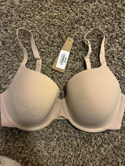 NWT Skims Fits Everybody T Shirt Bra 32DD Clay $54 MSRP