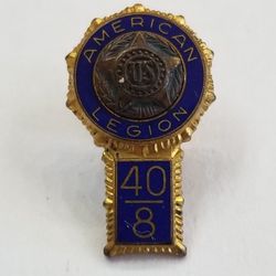 Pin American Legion 40/8.