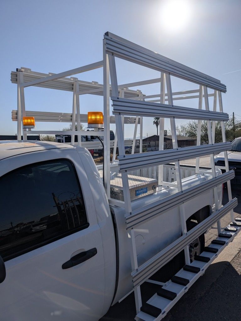Custom Truck Rack Glass Rack