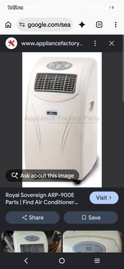Kicks Instantly Ice Cold!  Royal Sovereign ARP-900E Portable Air Conditioner