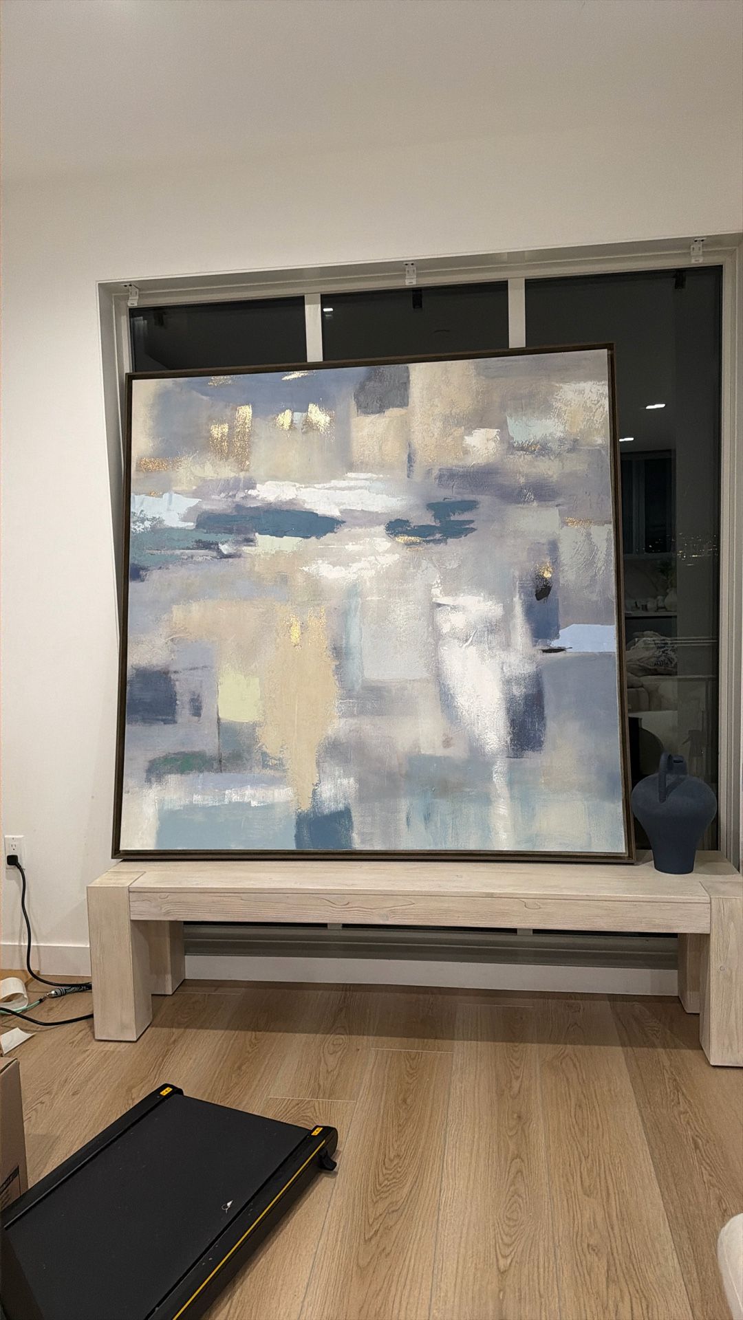 Beautiful Large Blue Painting