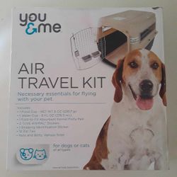 NEW pet air travel kit (essentials for flying with your pet) $10 FIRM