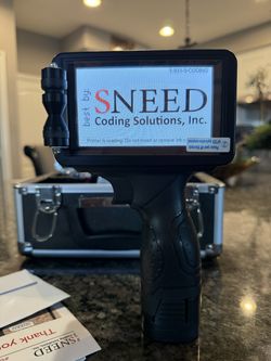 Handheld Inkjet Coding Printer (Perfect Condition)