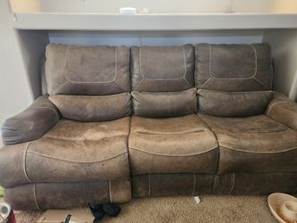 Entertainment Center And Couch