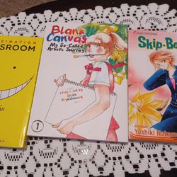 3 Manga Volume 1 Books
