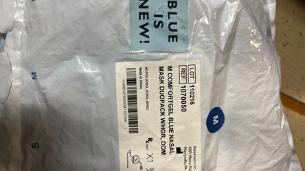 Respironics ComfortGel Blue Nasal Mask Duopack