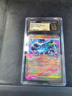 Pokemon charizard mega Inferno cgc 10