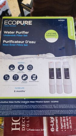 Ecopure ECOWPF Undersink Water Filter