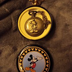 Mint Condition Mickey Mouse Pocket Watch