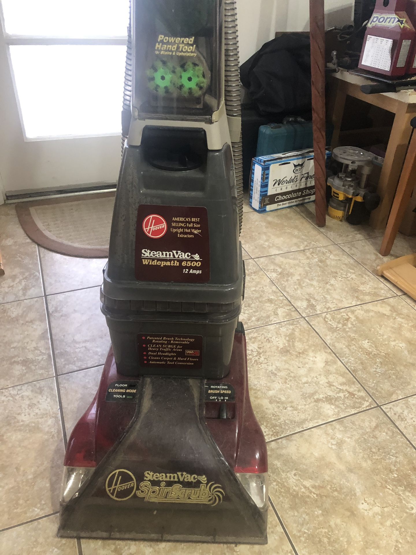 Hoover rug shampoo machine