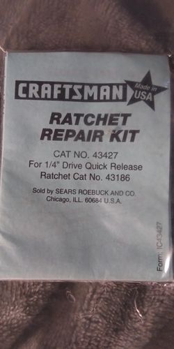 Craftsman Rachet Repair Kits (15 kits available)